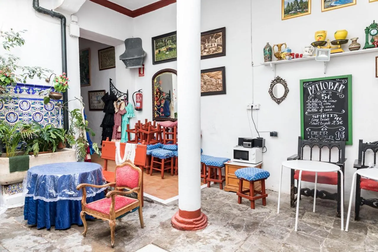 Frühstückspension Hostel Patio 19 Málaga Spanien